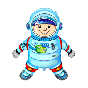 Fóliový balón - Modrý kosmonaut